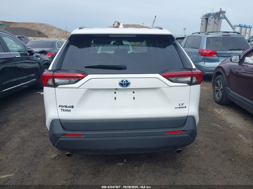 2021 TOYOTA RAV4 HYBRID LE - 4T3LWRFVXMU025282