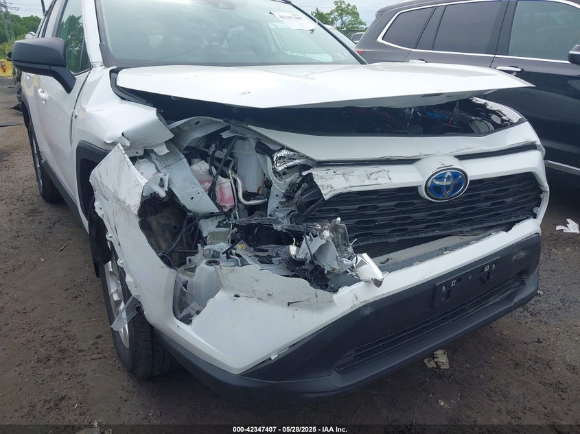 2021 TOYOTA RAV4 HYBRID LE - 4T3LWRFVXMU025282