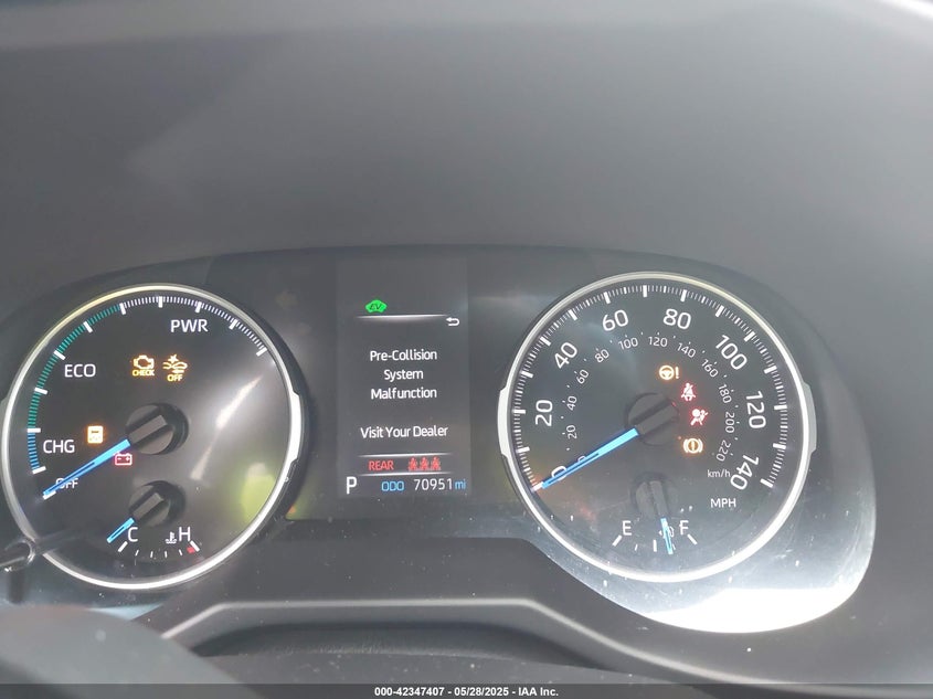 2021 TOYOTA RAV4 HYBRID LE - 4T3LWRFVXMU025282