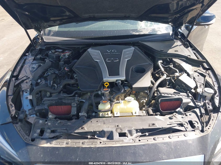 VIN JN1FV7APXJM461106 2018 INFINITI Q50 3.0T RED SPORT 400