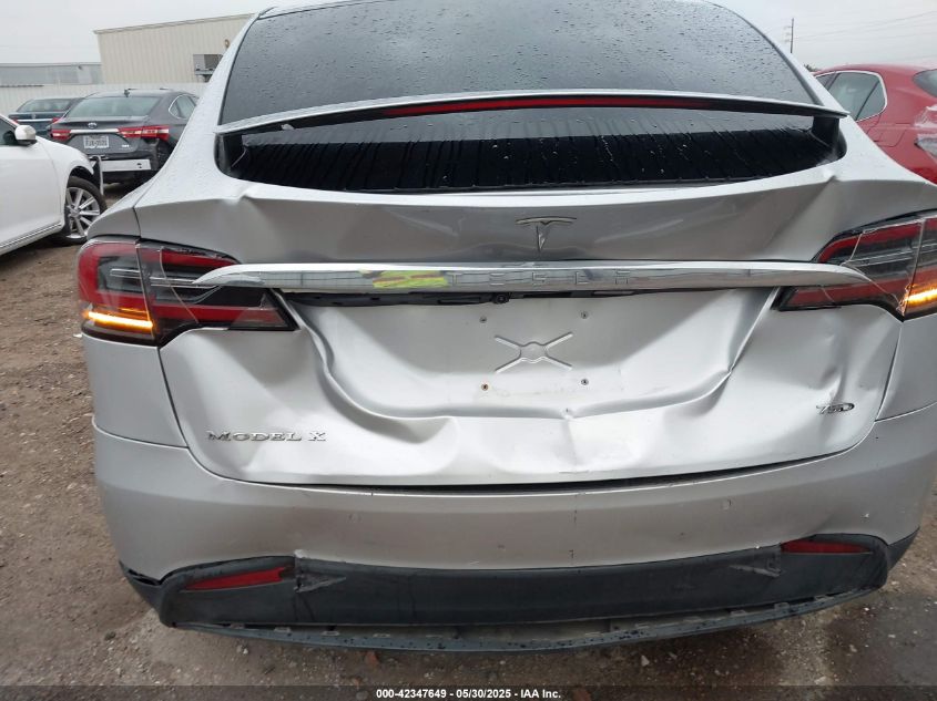 2017 Tesla Model X 100D/75D/90D VIN: 5YJXCDE23HF067843 Lot: 42347649