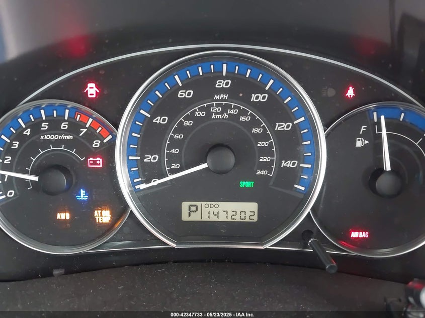 2012 SUBARU FORESTER VIN: JF2SHABC2CH432160