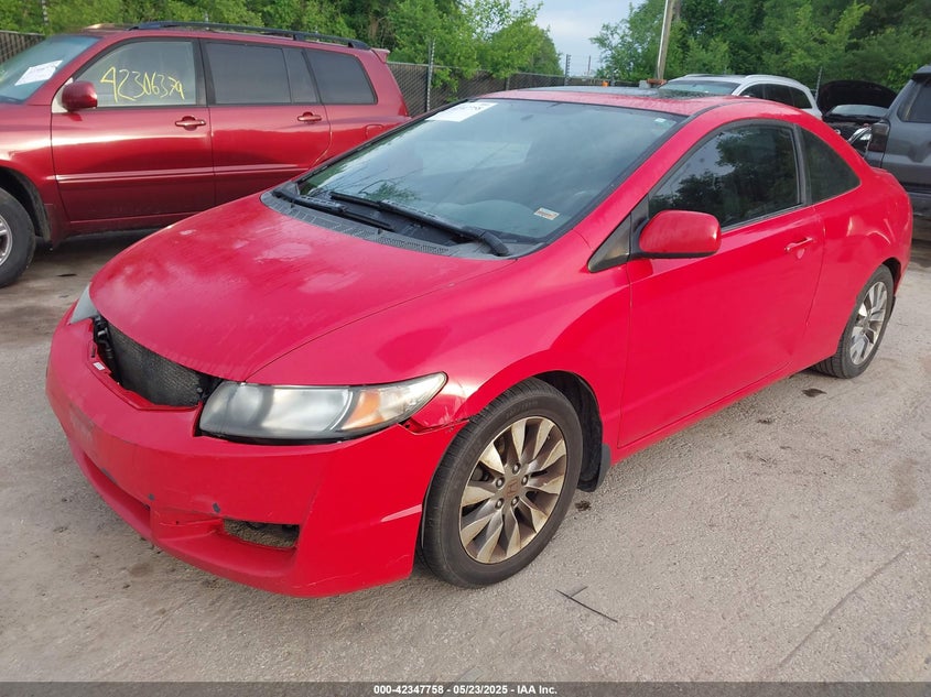 2009 HONDA CIVIC VIN: 2HGFG12899H504717