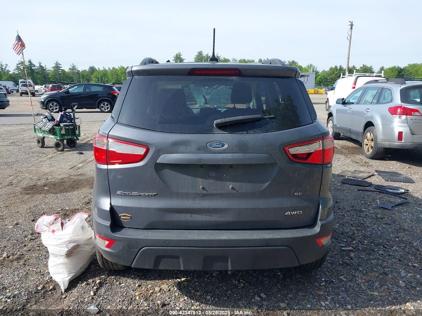 2018 FORD ECOSPORT SE - MAJ6P1UL9JC192346