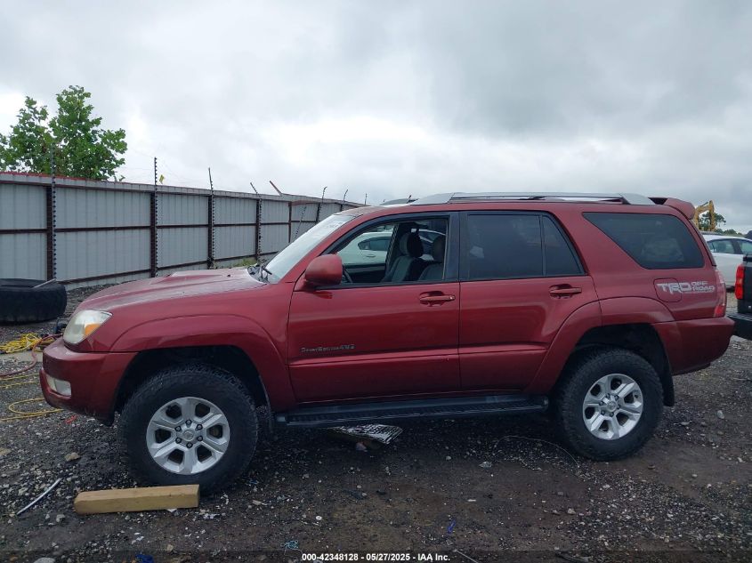 2005 Toyota 4Runner Sr5 Sport V6/Sr5 V6 VIN: JTEBU14R758029334 Lot: 42348128