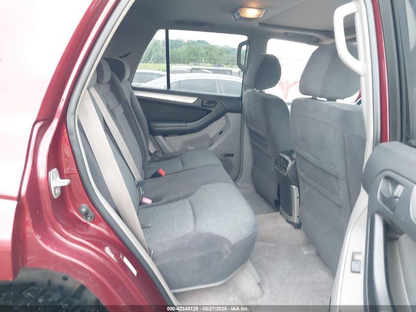 2005 Toyota 4Runner Sr5 Sport V6/Sr5 V6 VIN: JTEBU14R758029334 Lot: 42348128