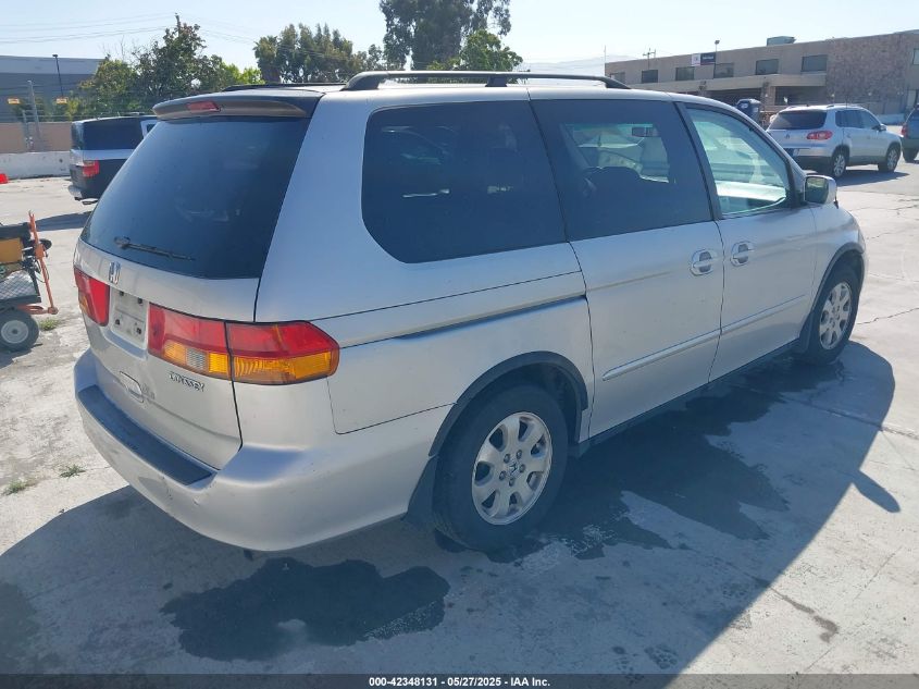2002 Honda Odyssey Ex VIN: 2HKRL186X28513999 Lot: 42348131