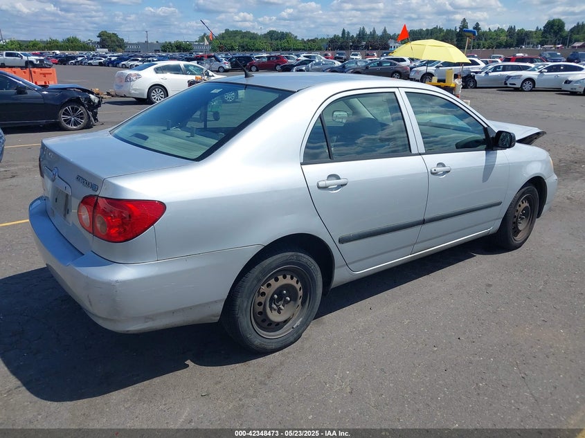 2008 TOYOTA COROLLA VIN: 2T1BR32E68C882317