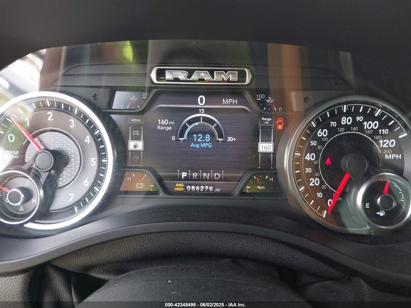 2019 RAM 1500 LARAMIE  4X4 5'7 BOX - 1C6SRFJT0KN924946