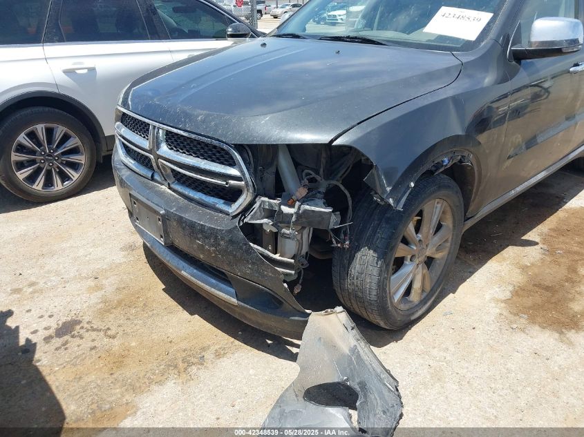 2011 Dodge Durango Crew VIN: 1D4RE4GG1BC647496 Lot: 42348539