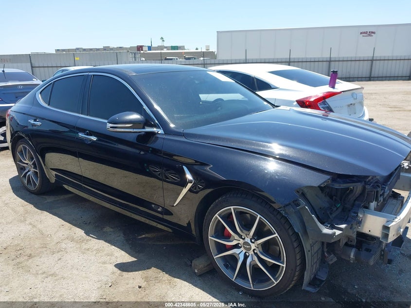 2021 GENESIS G70 VIN: KMTG74LE0MU066394