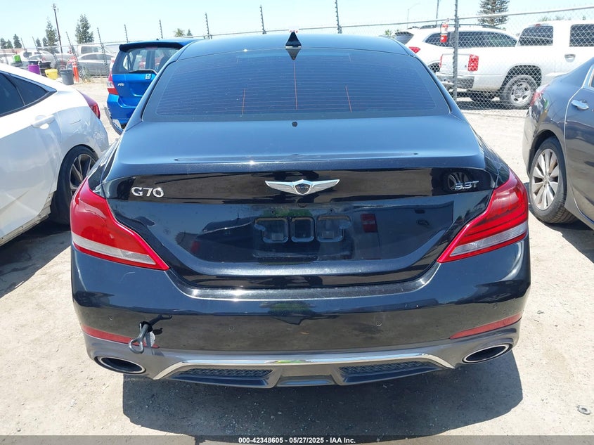 2021 GENESIS G70 VIN: KMTG74LE0MU066394