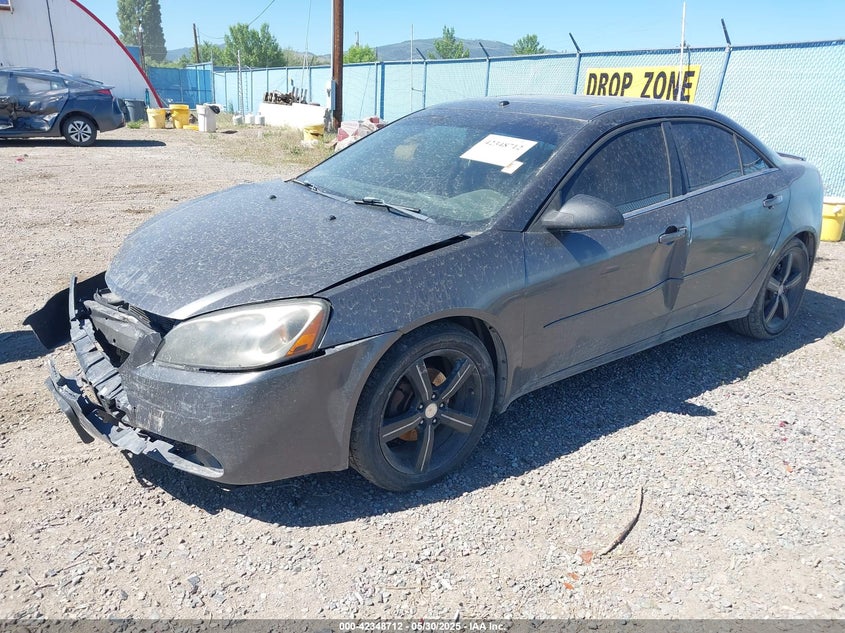 2006 Pontiac G6 Gtp grey sedan gasoline 1G2ZM571864225988 photo #3