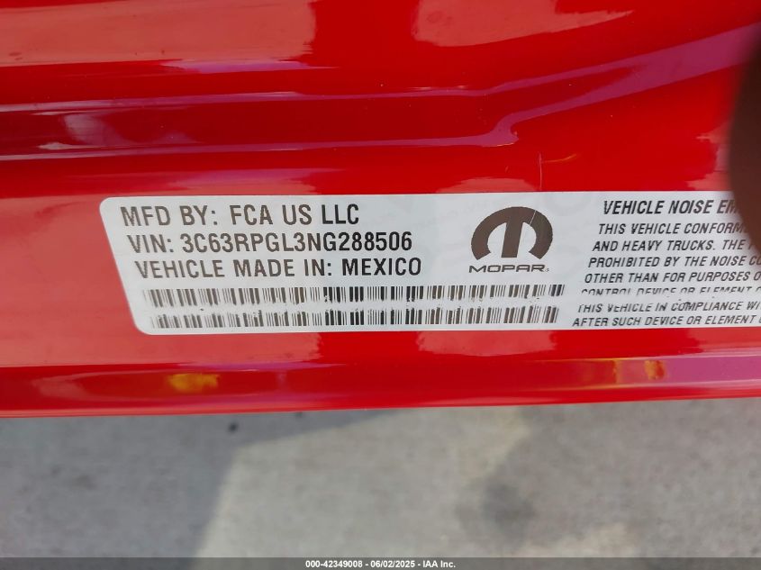 2022 Ram 3500 - 3C63RPGL3NG288506