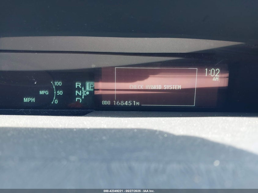 2011 TOYOTA PRIUS VIN: JTDKN3DU2B0312896