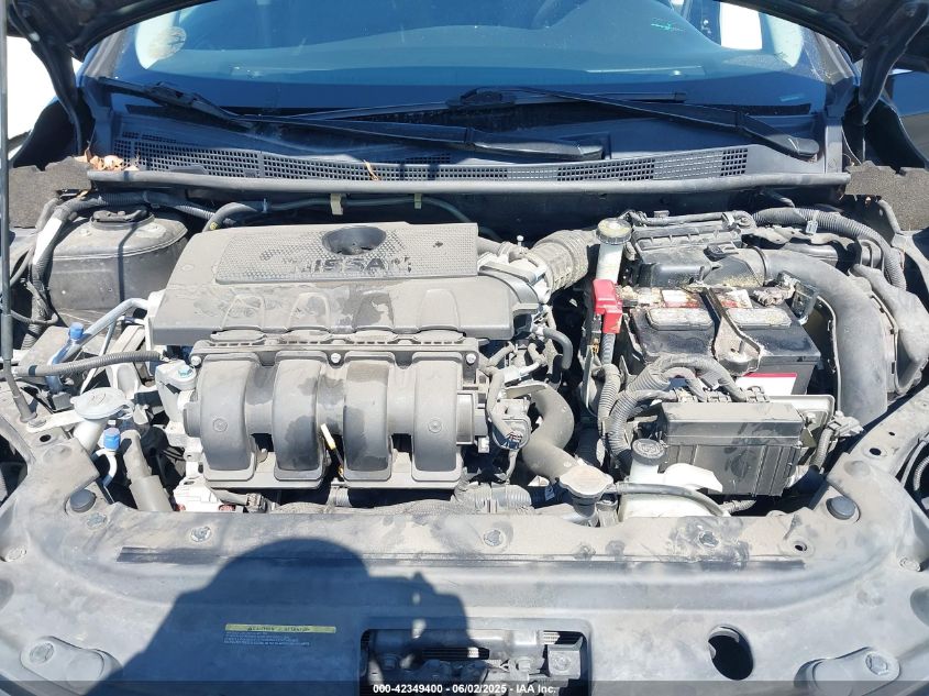 2018 Nissan Sentra Sv VIN: 3N1AB7AP9JL656157 Lot: 42349400