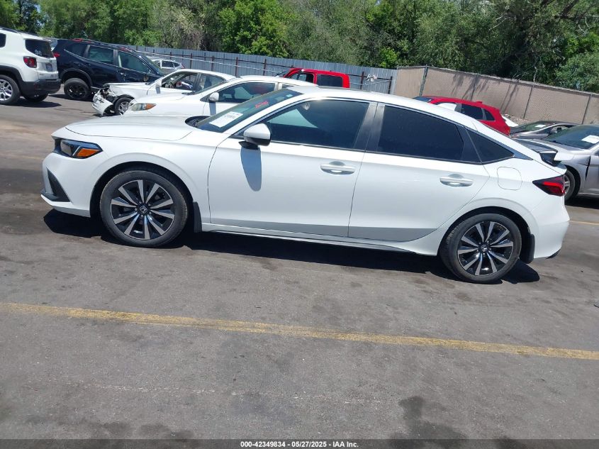 2024 Honda Civic Ex-L VIN: 19XFL1H71RE005902 Lot: 42349834