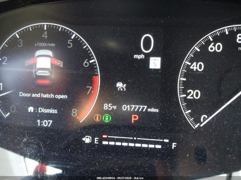 2024 Honda Civic Ex-L VIN: 19XFL1H71RE005902 Lot: 42349834