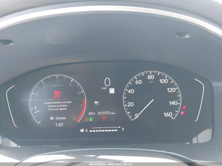 2024 Honda Civic Ex-L VIN: 19XFL1H71RE005902 Lot: 42349834