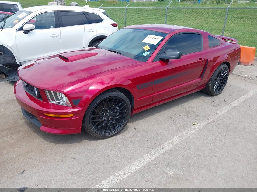 2007 FORD MUSTANG VIN: 1ZVFT82H075198785