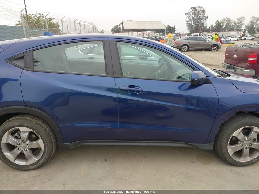 2017 HONDA HR-V VIN: 3CZRU5H3XHM715877