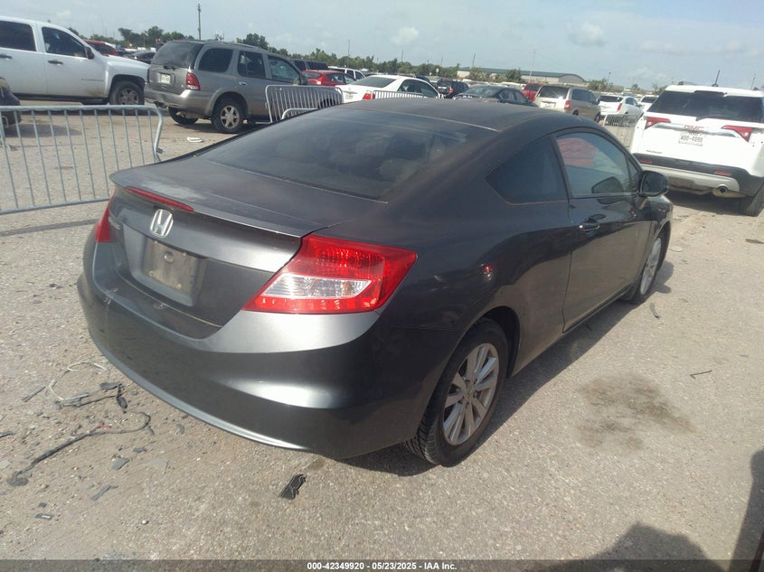2012 HONDA CIVIC VIN: 2HGFG3B82CH529364