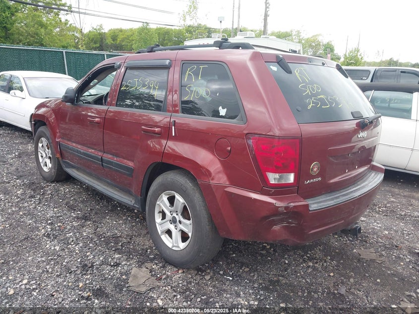 2006 JEEP GRAND CHEROKEE VIN: 1J8GR48K16C367880