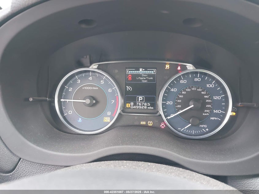 2016 SUBARU IMPREZA 2.0I LIMITED - JF1GPAK65G8222911