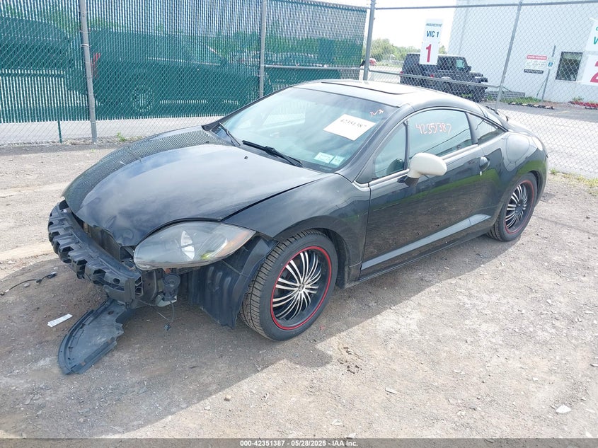 2007 MITSUBISHI ECLIPSE VIN: 4A3AK64F07E056675