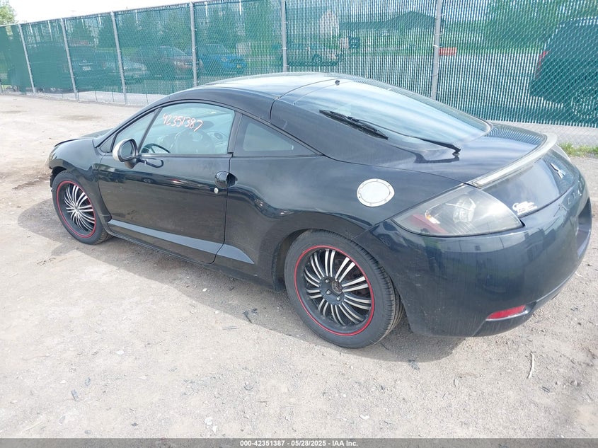 2007 MITSUBISHI ECLIPSE VIN: 4A3AK64F07E056675