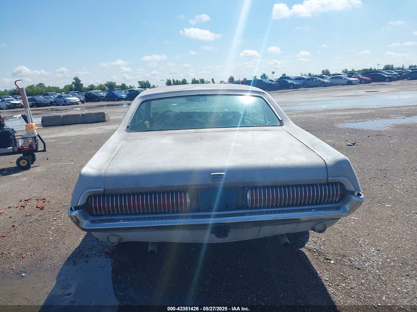 1967 Mercury Cougar VIN: 7F91A619404 Lot: 42351426