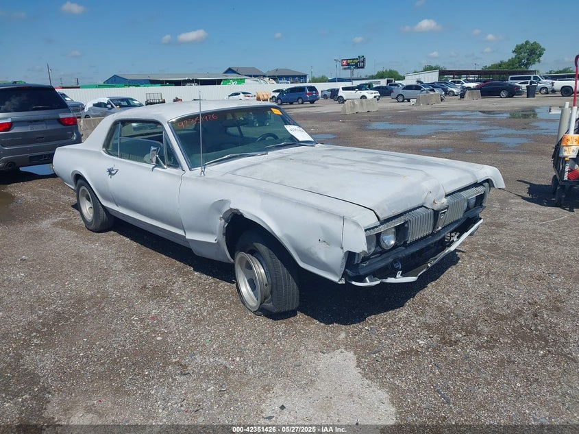 1967 Mercury Cougar VIN: 7F91A619404 Lot: 42351426
