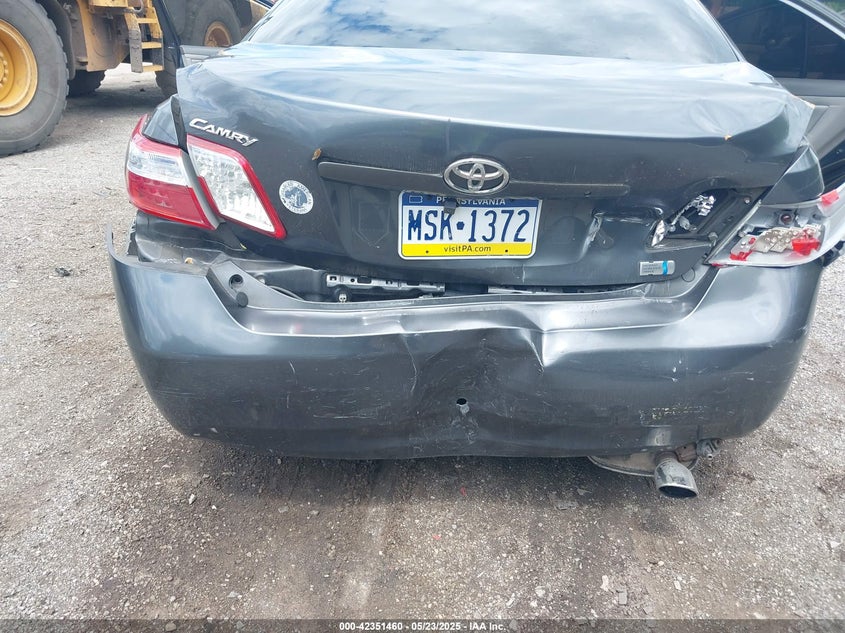 2007 TOYOTA CAMRY HYBRID VIN: 4T1BB46K97U007269