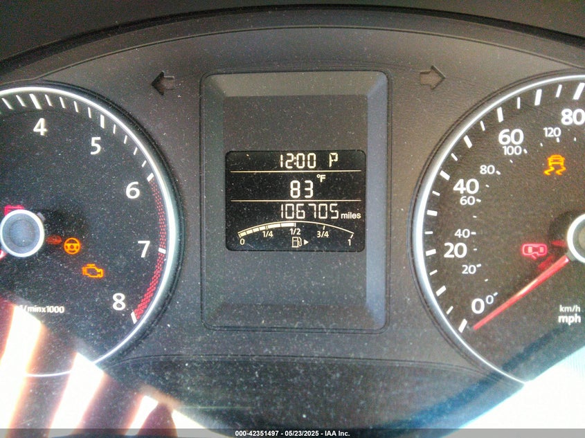 2014 VOLKSWAGEN JETTA VIN: 3VWD17AJ1EM412833