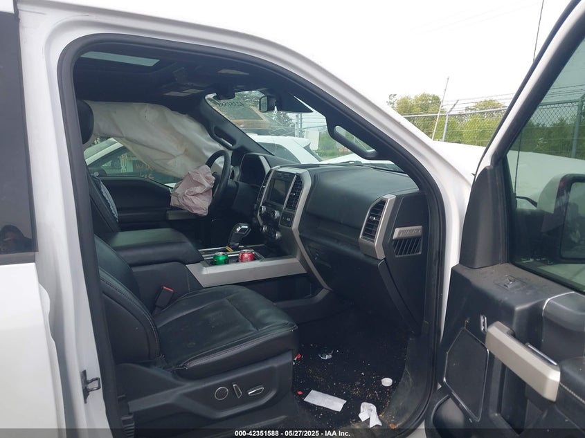 VIN 1FTEW1EF1HFB95252 2017 FORD F-150 LARIAT