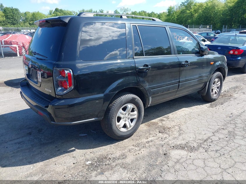 2008 HONDA PILOT VIN: 5FNYF18298B047229