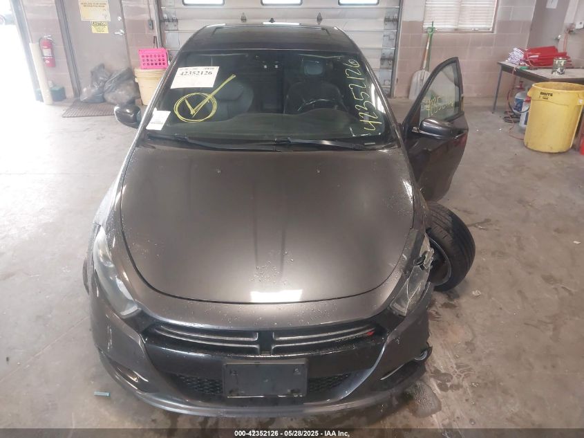 2015 Dodge Dart Gt VIN: 1C3CDFEB7FD277006 Lot: 42352126