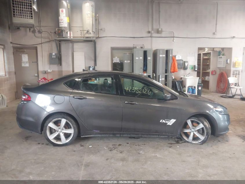 2015 Dodge Dart Gt VIN: 1C3CDFEB7FD277006 Lot: 42352126