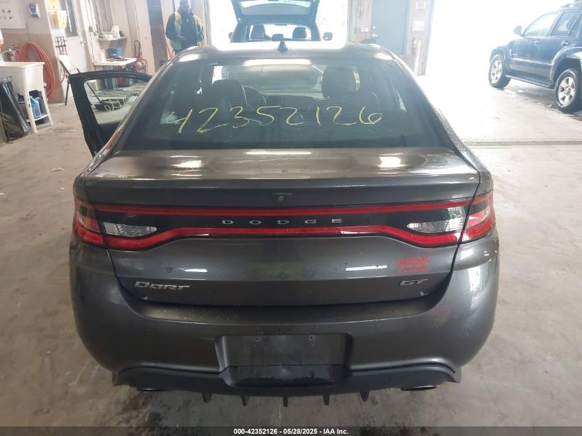 2015 Dodge Dart Gt VIN: 1C3CDFEB7FD277006 Lot: 42352126
