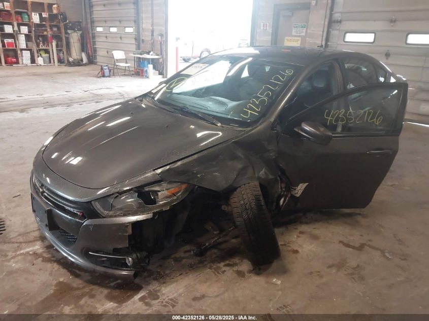 2015 Dodge Dart Gt VIN: 1C3CDFEB7FD277006 Lot: 42352126