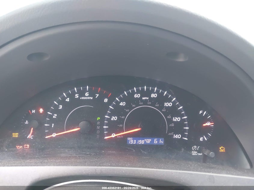 2011 TOYOTA CAMRY VIN: 4T4BF3EK4BR114261