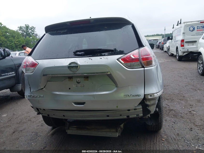 2016 NISSAN ROGUE SV - KNMAT2MV3GP611932