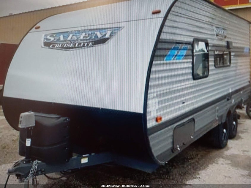 Vin: 4x4tsm72xn7428947, lot: 42844632, forest river salem 20222