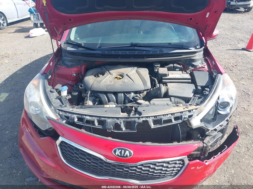 2016 KIA FORTE LX - KNAFX4A65G5542771