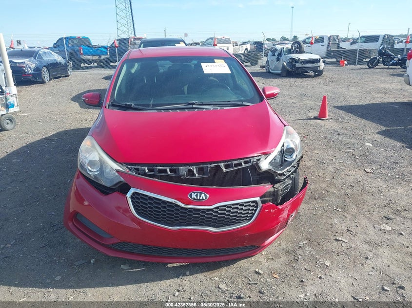 2016 KIA FORTE LX - KNAFX4A65G5542771