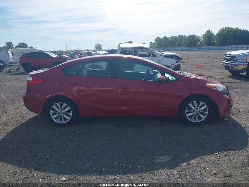 2016 KIA FORTE LX - KNAFX4A65G5542771