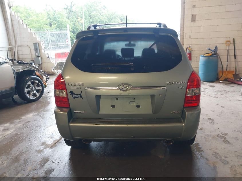2006 Hyundai Tucson Gls/Limited VIN: KM8JN72D06U46158 Lot: 42352665