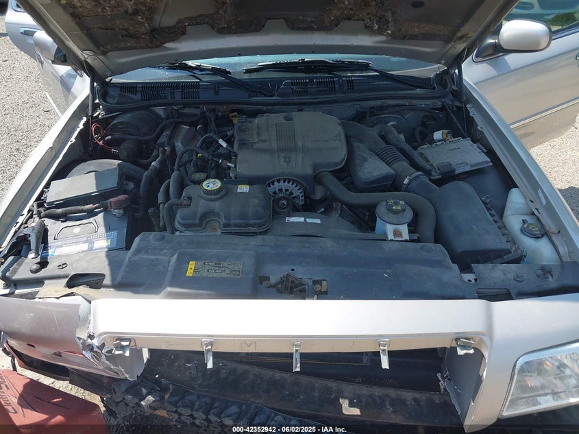 2008 MERCURY GRAND MARQUIS VIN: 2MEFM74V98X612481