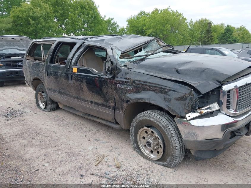 2004 Ford Excursion Xls/Xlt VIN: 1FMNU41L44EB33858 Lot: 42352960