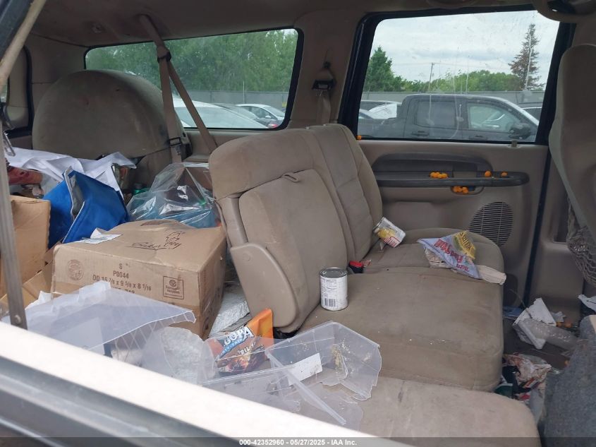 2004 Ford Excursion Xls/Xlt VIN: 1FMNU41L44EB33858 Lot: 42352960